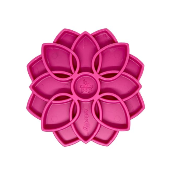 SODAPUP Mata i miska spowalniająca MANDALA dla psów - kolor różowy (1).png