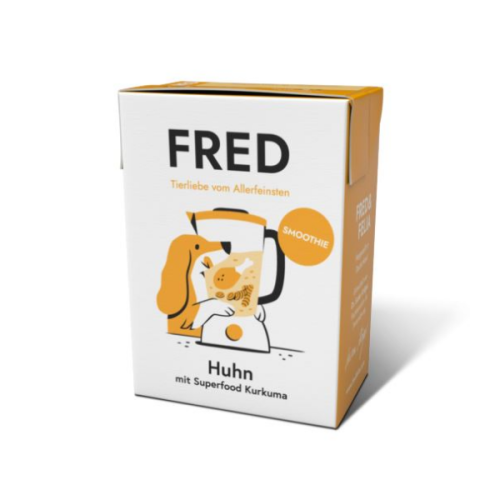 FRED Smoothie - kurczak z kurkumą dla psa - 200 g.png