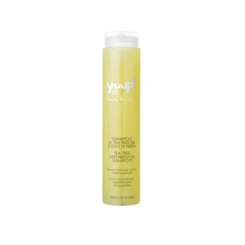 JUUP!  Szampon chroniący przed kleszczami i pchłami - Tea Tree and Neem Oil Shampoo - 250 ml.png