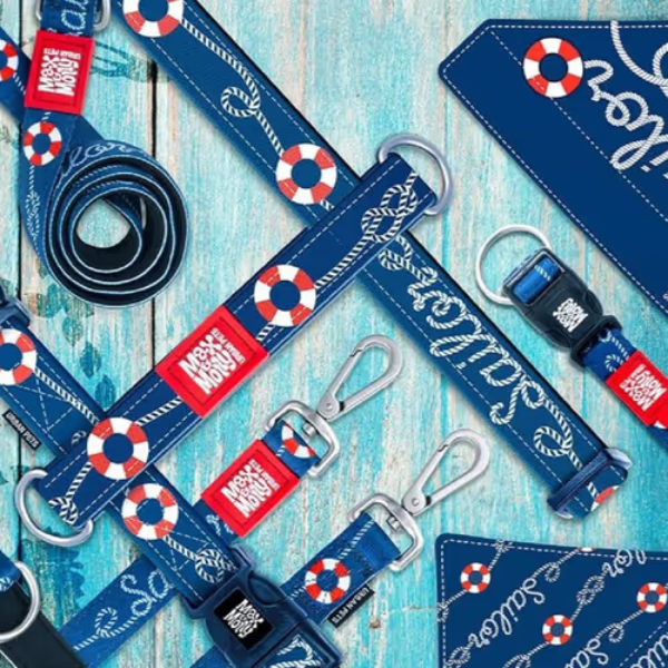 Max&amp;Molly Smycz przepinana dla psa Multi-Leash - Sailor (6).png