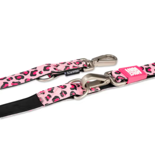 Max&amp;Molly Smycz przepinana dla psa Multi-Leash - Leopard Pink (2).png