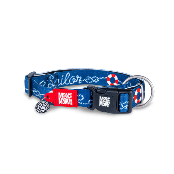 Max&amp;Molly Obroża dla psa - SAILOR  (1).png