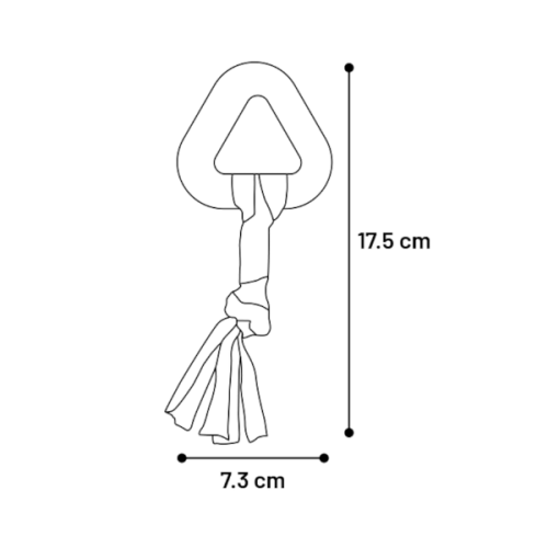 FLAMINGO ZABAWKA Trójkąt TPR ze sznurkiem dla szczeniaka  (2).png