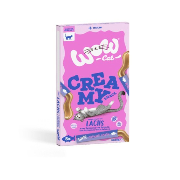 WOW CAT Kremowa przekąska z łososiem - przysmaki dla kotów - 5x15g (1).png