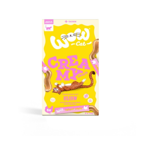 WOW CAT Kremowa przekąska z kurczakiem - przysmaki dla kotów - 5x15g (2).png