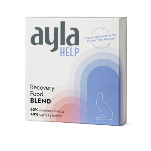 AYLA HELP Liofilizowane medaliony z indyka z wątróbką Recovery Food Blend dla kotów - 28 g.png
