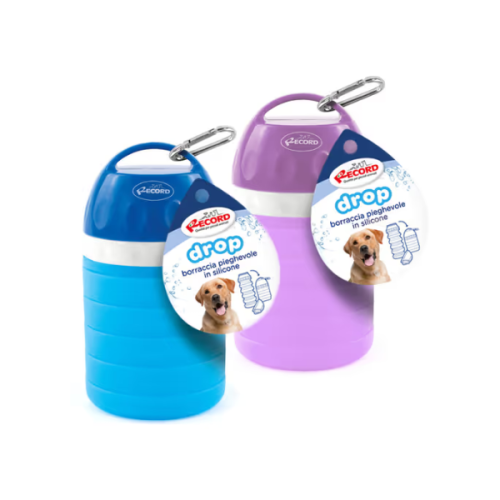 Record Składana butelka na wodę - 600 ml (1).png