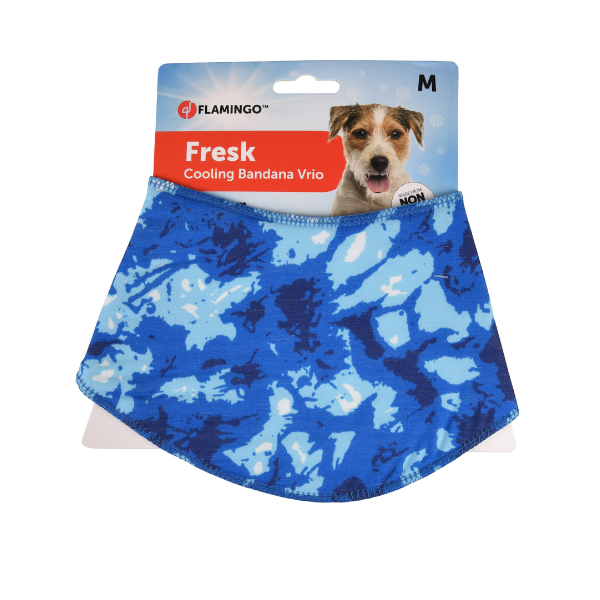 FLAMINGO CHŁODZĄCA BANDANA DLA PSA FRESK VIRO  M.png