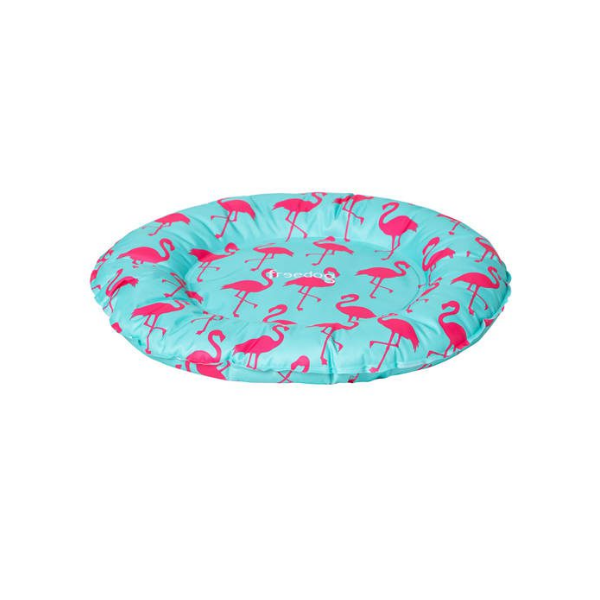 FREEDOG MATA OKRĄGŁA CHŁODZĄCA  DLA PSA DONUT FLAMINGO (2).png