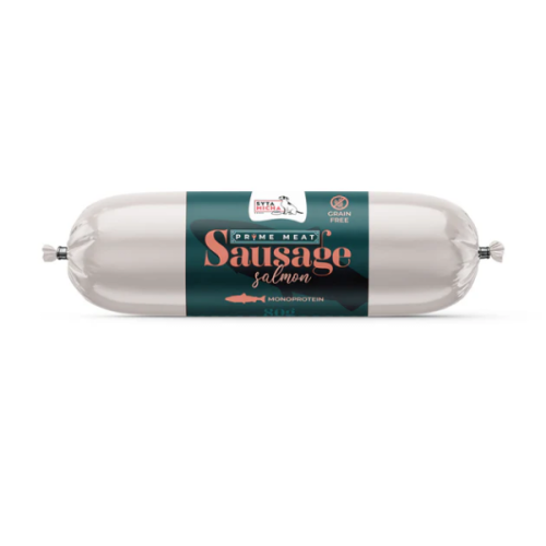 SYTA MICHA Prime Meat Kiełbaska treningowa z łososia dla psów - 80 g.png