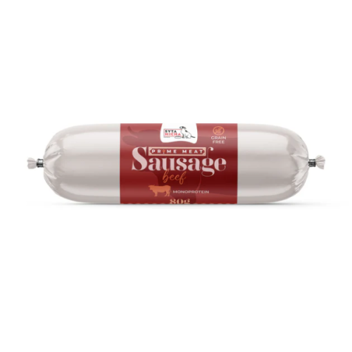 SYTA MICHA Prime Meat Kiełbaska treningowa z wołowiny dla psów - 80 g.png