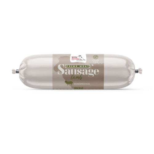 SYTA MICHA Prime Meat Kiełbaska treningowa z jagnięciną dla psów - 80 g.png