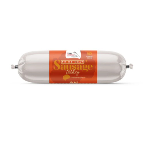 SYTA MICHA Prime Meat Kiełbaska treningowa z indyka dla psów - 80 g.png