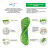 Pet+Me Soft Silicone Brush Green -  szczotka silikonowa dla małych psów i kotów z długą, gęstą sierścią i miękkim podszerstkiem (5).png
