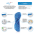 Pet+Me Soft Silicone Brush Blue - szczotka silikonowa dla małych psów z niewielką ilością lub bez podszerstka, kotów krótkowłosych i królików (5).png