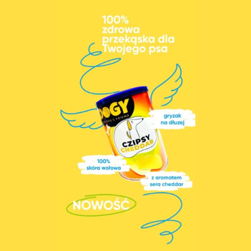 DOGY Czipsy cheddar  - gryzaki dla psów - 120 g (1).png