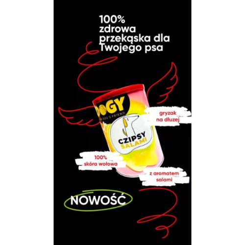 DOGY Czipsy salami - gryzaki dla psów - 120 g (2).png