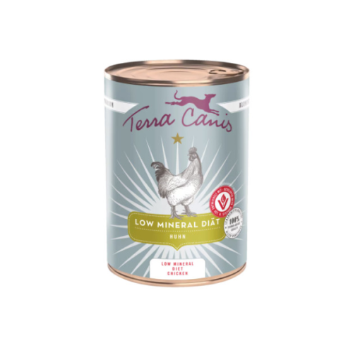 TERRA CANIS Low Mineral - Karma dietetyczna o niskiej zawartości minerałów  dla psów - kurczak - 400 g..png