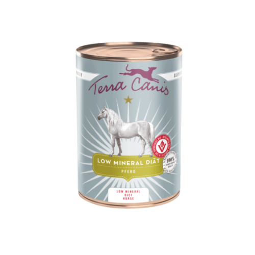 TERRA CANIS Low Mineral - Karma dietetyczna o niskiej zawartości minerałów  dla psów - konina - 400 g..png