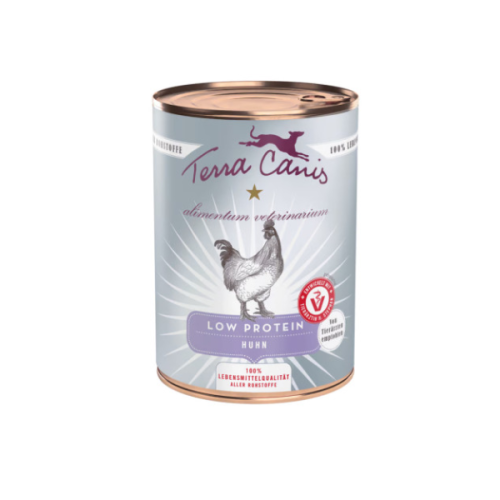 TERRA CANIS Low Protein - Karma dietetyczna o niskiej zawartości białka dla psów - kurczak -  400 g.png