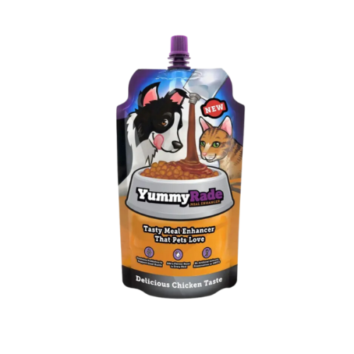 YummyRade Dosmaczacz dla psów i kotów dla smaczniejszych posiłków - 250 ml.png