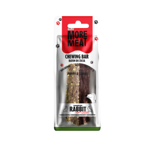 BUBA MORE MEAT Baton z dodatkiem królika, glukozaminy i chondroityny dla wsparcia stawów - 12 cm.png