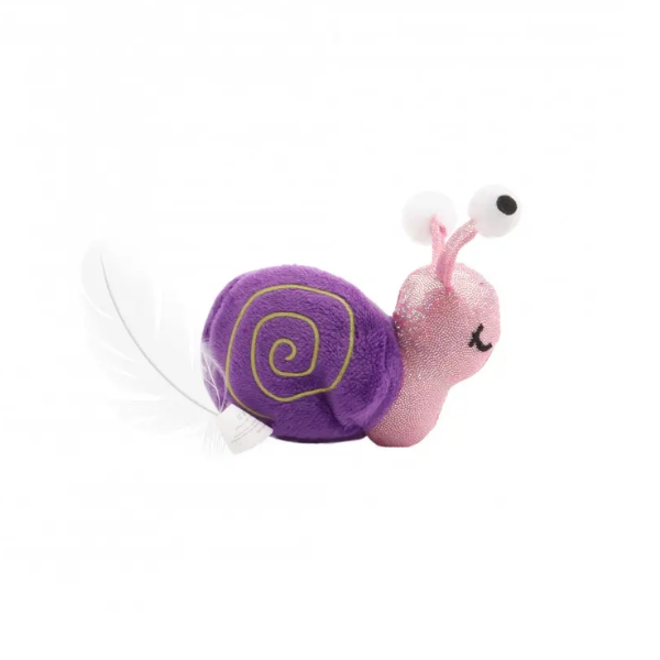 BUBA Ślimak pluszowy - zabawka dla kota  -.png