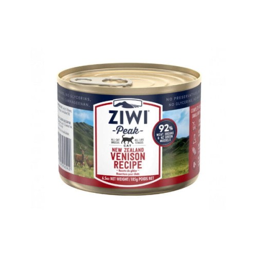 ZIWIPEAK VENISON Karma mokra monobiałkowa z dziczyzną dla kotów - 185 g.jpg