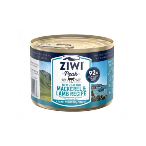 ZIWIPEAK MACKEREL &amp; LAMB Karma mokra monobiałkowa z makrelą i jagnięciną dla kotów - 185 g.jpg