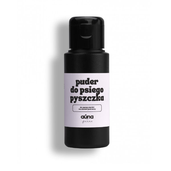 AUNA PUDER do psiego pyszczka, pochłaniający wilgoć na zacieki pod oczami - 20 g.png