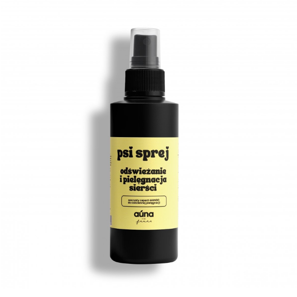 AUNA PSI SPREJ odświeżanie i pielęgnacja sierści - mango - 150 ml  (1).png
