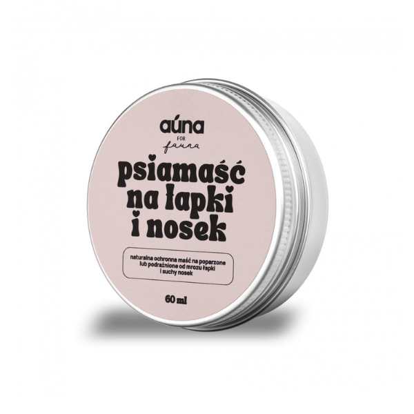 AUNA PSIAMAŚĆ naturalna ochronna maść na poparzone lub podrażnione od mrozu łapki i suchy nosek - 30 ml (1).png
