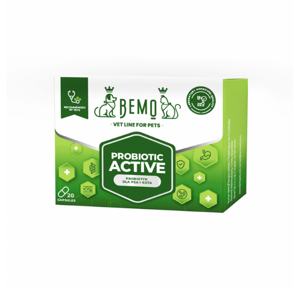 BEMO Probiotic Active - probiotyk dla psów i kotów - 20 szt..png