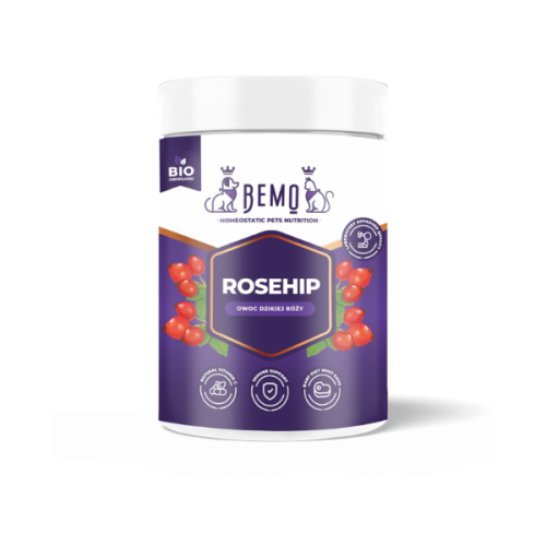 BEMO Rosehip - Owoc dzikiej róży dla psów i kotów - 130 g.png