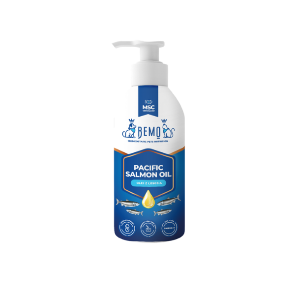 BEMO Salmon Oil - Olej z łososia dla psów i kotów - 100 ml.png