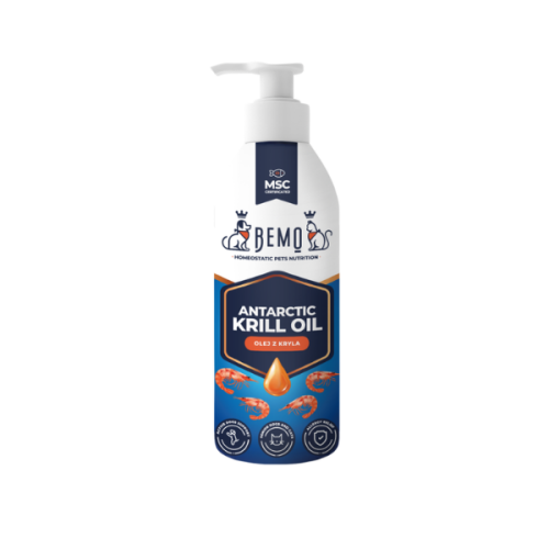 BEMO Salmon Oil - Olej z kryla dla psów i kotów  - 200 ml.png