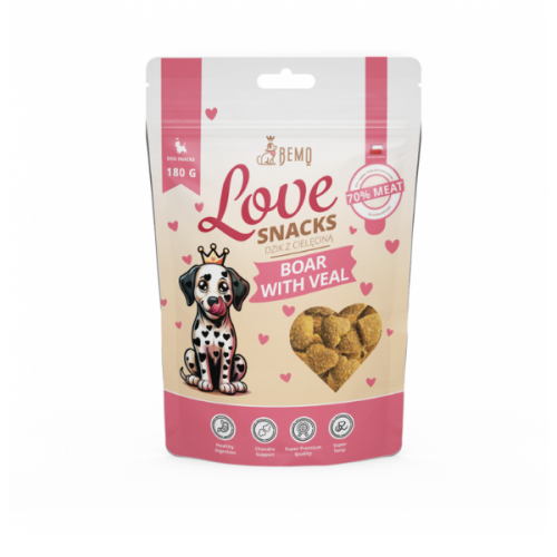 BEMO Smaczki treningowe - dziczyzna z cielęciną dla psów.png