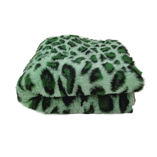 DRY BED Legowisko antypoślizgowe dla psów -  leopard zielony (1).png