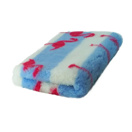 DRY BED Legowisko antypoślizgowe dla psów - flamingi (1).png