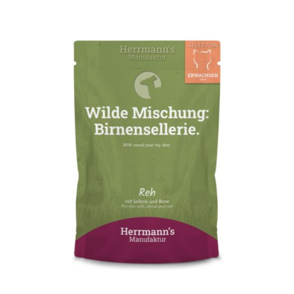HERRMANN'S Manufaktur Karma monobiałkowa z sarniny dla kotów - 100 g.png