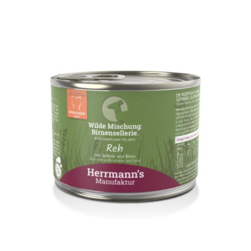 HERRMANN'S Manufaktur Karma monobiałkowa z sarniny dla kotów -200 g.png