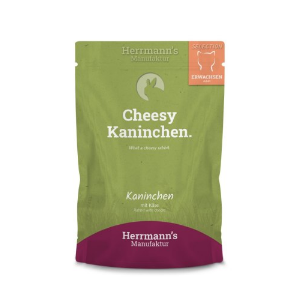 HERRMANN'S Manufaktur Karma monobiałkowa z królika dla kotów - 100 g.png