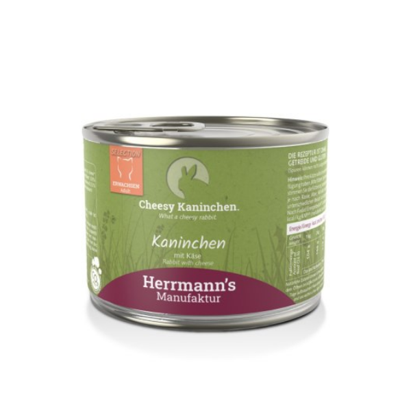 HERRMANN'S Manufaktur Karma monobiałkowa z królika dla kotów - 200 g.png