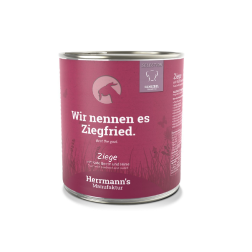 HERRMANN'S Manufaktur Karma z koziną i burakami dla psów z wrażliwym układem pokarmowym - 800 g.png