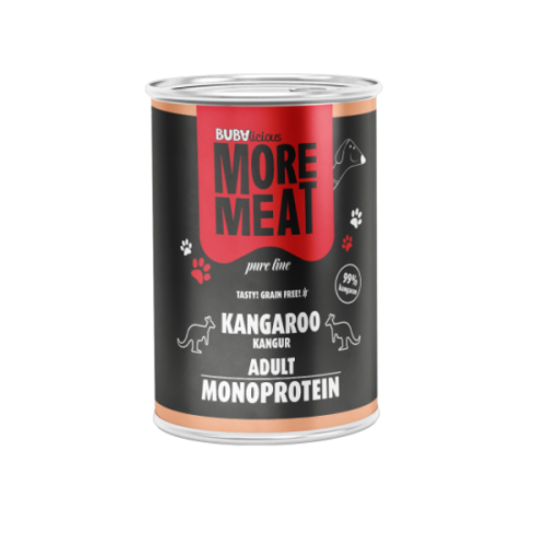 BUBA More Meat mono Pure - karma monoproteinowa z kangura dla psów - 400 g.png