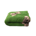 DRY BED Legowisko antypoślizgowe dla psów - zielone w misie (2).png