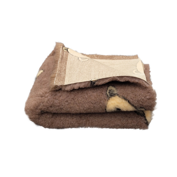 DRY BED Legowisko antypoślizgowe dla psów - beżowe w misie  (3).png