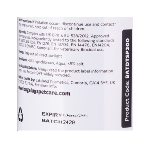Bugalugs Spray do higieny jamy ustnej psa i kota - 200 ml  (2).png