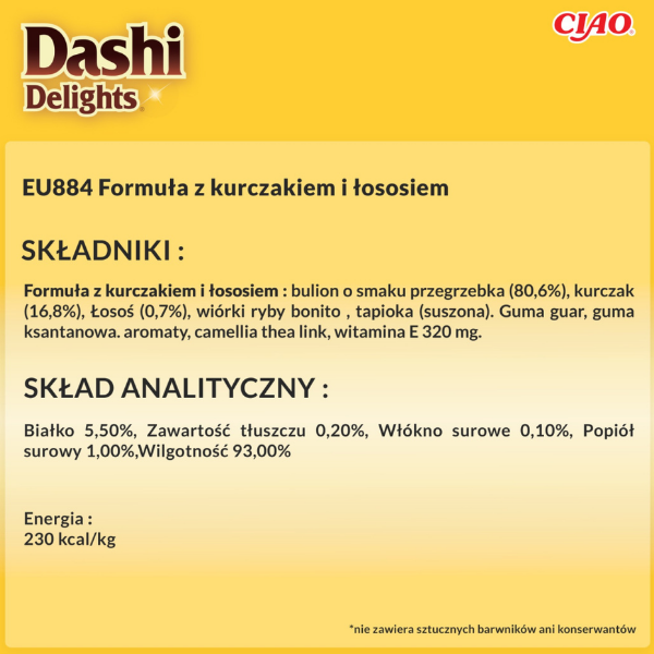 Inaba Dashi Delights Silky Broth - kurczak z łososiem - karma uzupełniająca w bulionie dla kota - 40 g  (3).png