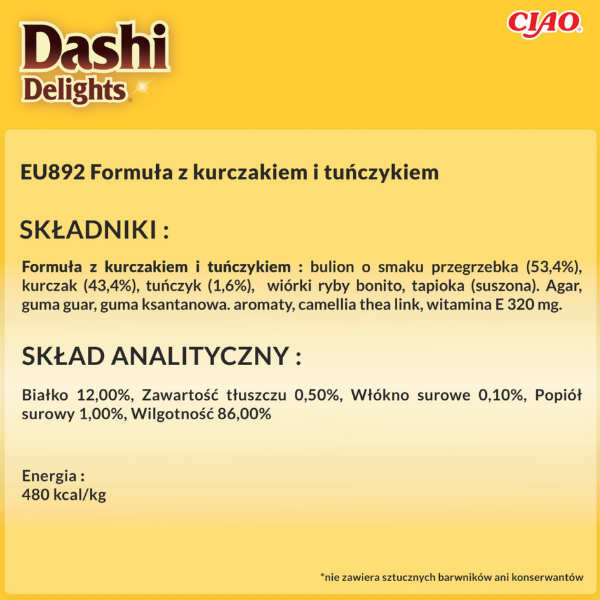 Inaba Dashi Delights Delikate Flakes - kurczak z tuńczykiem - karma uzupełniająca w delikatnej galaretce dla kota - 40 g (3).png